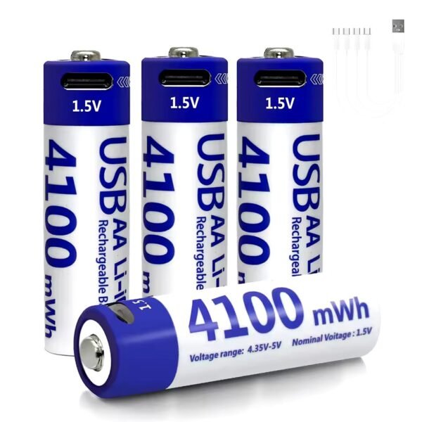 MATOV 1.5V 4100mWh AA Rechargeable Battery